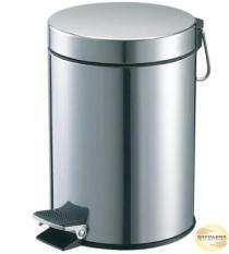 SAFENESS Pedal Bins Silver 100 L Stainless Steel_0