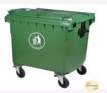 SAFENESS Wheeled Bins Green 25 L High Density Polyethylene_0