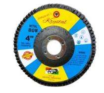 Krystal 4 inch Flap Discs SBK-01 80 Grit 16 mm_0