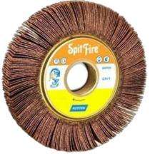 NORTON 6 inch Flap Wheels 60 Grit Aluminium Oxide 15000 rpm_0