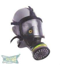 Venus Respirator Full Face IP66 Thermoplastic Elastomer Black_0