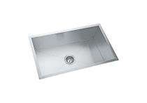 Parryware Stainless Steel Kitchen Sink Single Bowl ESQUA 762 x 457 x 229 mm_0
