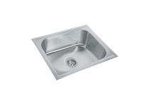 Parryware Stainless Steel Kitchen Sink Single Bowl ECO 610 x 508 x 203 mm_0