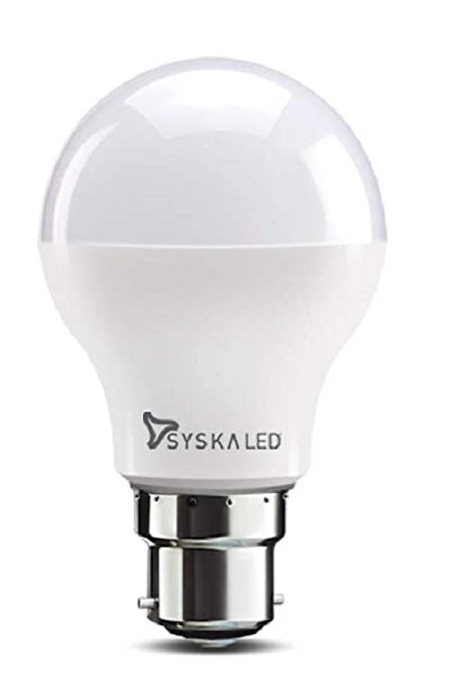 SYSKA LED 7 W Cool White B22 1 piece LED Bulbs_0