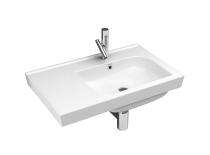 Simpolo Wash Basin RIGHT MINI SCENERY Wall Mounted_0