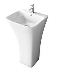 Simpolo Wash Basin PROTON Integrated Full Pedestal_0