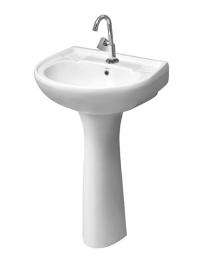 Simpolo Wash Basin SAMITE Full Pedestal_0