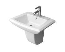 Simpolo Wash Basin SLEET Half Pedestal_0