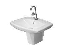 Simpolo Wash Basin RETRO Half Pedestal_0