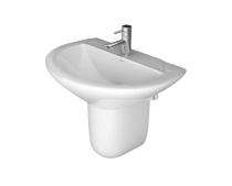 Simpolo Wash Basin SCOOTY Half Pedestal_0