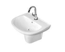 Simpolo Wash Basin VELLIS Half Pedestal_0
