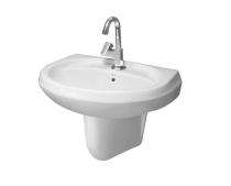 Simpolo Wash Basin STEPHY Half Pedestal_0