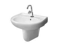 Simpolo Wash Basin SAMITE Half Pedestal_0
