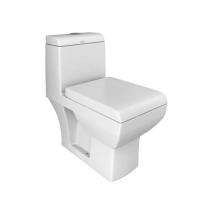 Simpolo EWC with Seat Cover and Flush TAXOS Floor Mounted_0