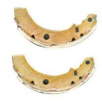 Nanki 2 - wheeler Bajaj Compact RE BSS05 Stainless Steel Front Brake Shoe_0