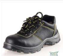 Allen Cooper Chrome Leather Rubber Toe Safety Shoes Black_0