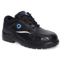Bata BS 2000 Everyday Buff Smooth Leather Steel Toe 200 J Safety Shoes Black_0