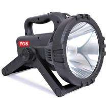 FOS LED Search Light 20W (4.4 Ah) Lithium Ion Grey 26.9 x 22.2 x 22.2 cm Torch_0