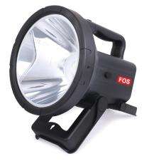 FOS LED Search Light 30W (6000mAh) Lithium Ion Black 26.9 x 22.2 x 22.2 cm Torch_0