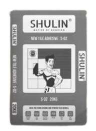 SHULIN S-02 Cement and Polymer Based Tile Adhesive 20 kg_0
