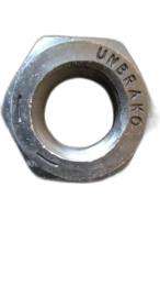 Unbrako 1 inch Hexagon Head Nuts Mild Steel 6.8 Galvanized IS 1365_0