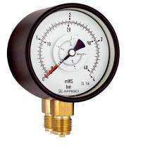 Pressure Gauge 0 - 40 bar 1/4 inch NPT_0