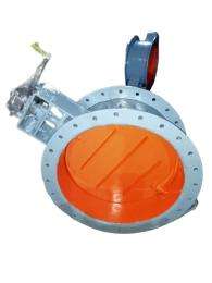 OMEGA Industrial Dampers Butterfly Round 4 Blades Steel 8 x 3 inch_0