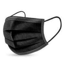 Surgical Cotton Nose Masks L Black_0