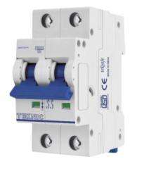 TEKNIC B12C2 Double Pole 2 A C MCB_0