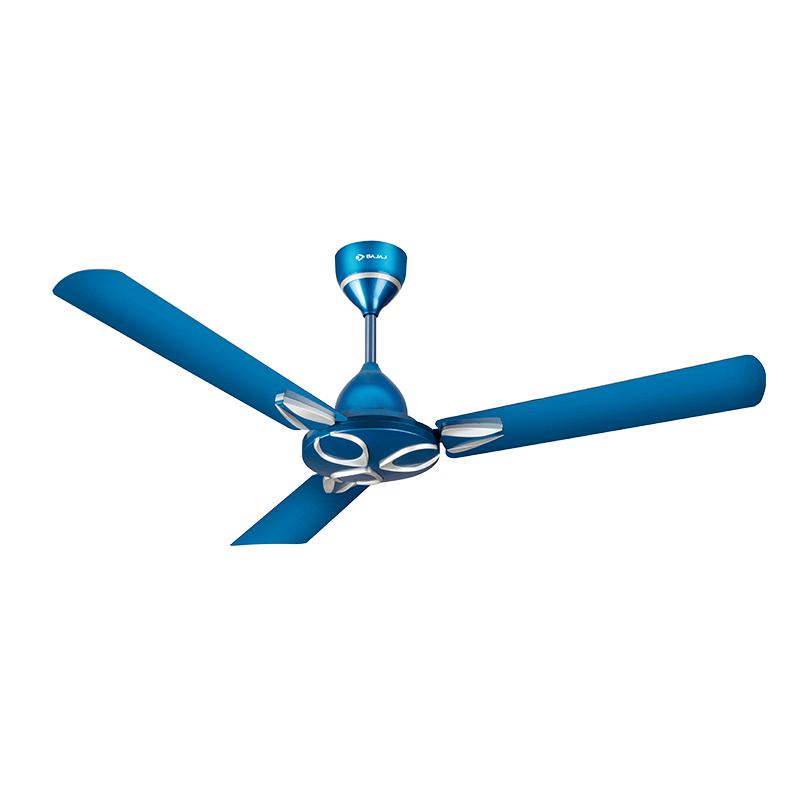 Bajaj Regular 1200 mm 3 Blades 68 W Vivid Blue Ceiling Fans_0