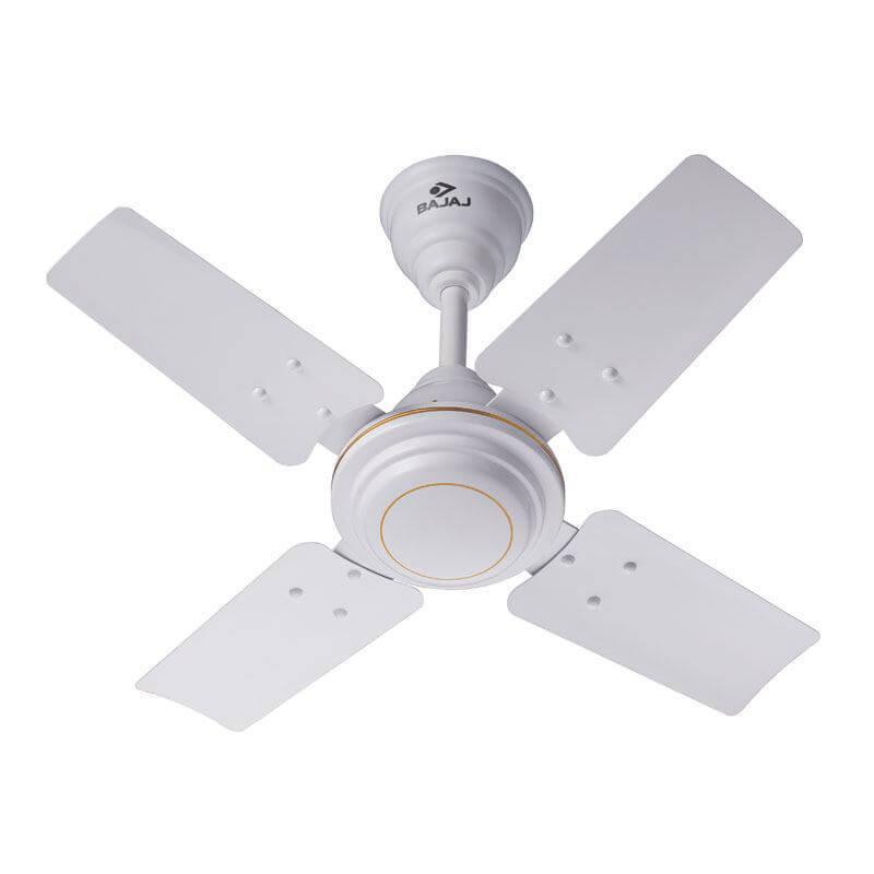 Bajaj Regular 600 mm 4 Blades 66 W White Ceiling Fans_0