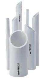 PRINCE 100 mm UPVC Pipes SCH 40 6 m Plain_0