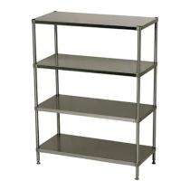 Hariharan Stainless Steel Angle Frame 4 Layers Industrial Racks 5 ft 1100 x 500 mm_0