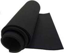 Sponge Sheet Polyurethane Packaging Foam 6 x 3 ft Black_0