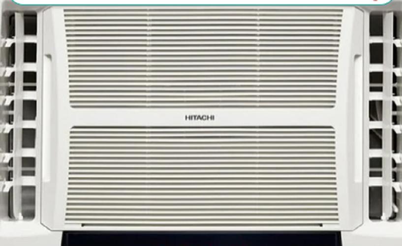 HITACHI 1.5 ton Window RAT518EEDO 5 Star White Room Air Conditioner_0