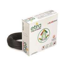 Polycab 0.75 sqmm Stranded Electric Wire Black 90 m_0