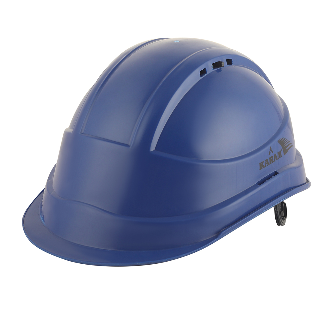 Karam Polypropylene Copolymer Lamination Blue Air Ventilated Safety Helmets PN542_0