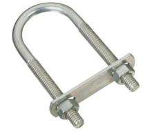 Aaisaheb 12 mm Galvanized Iron U Clamps ISO_0