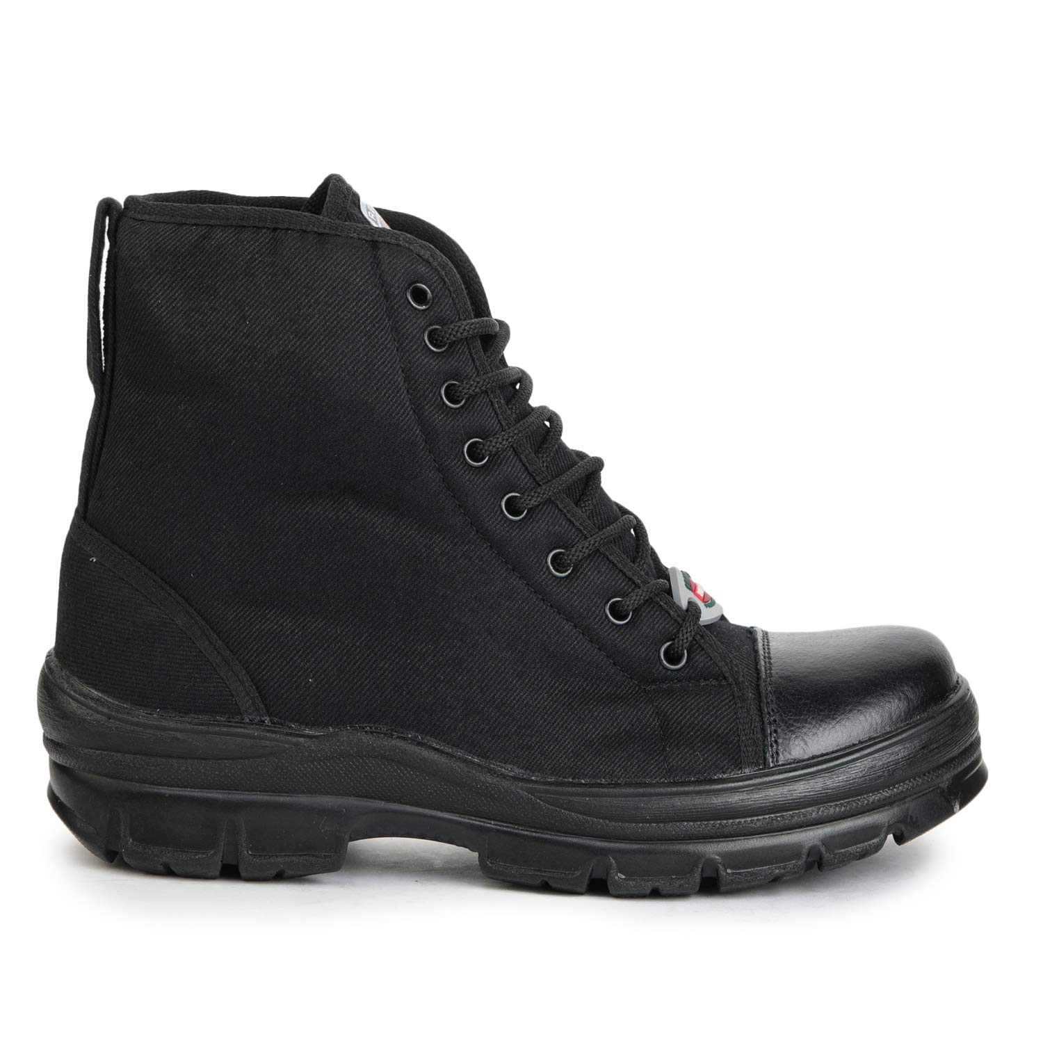 Liberty HUNTER-BOT Canvas Steel Toe Safety Shoes Black_4