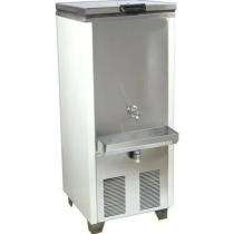 100 L Water Cooler 1 Faucet Silver_0
