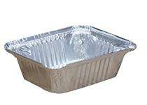 Aluminium Foil Disposable Bowls 5 x 3.5 x 3 inch Silver_0