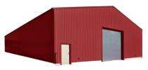 GRAVITY Mild Steel 10 ft Prefabricated Shelter_0