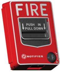 Manual Call Point NBG-12LX Addressable Call Point 24 VDC IP67 Polycarbonate 470 Ohm_0