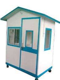 Smart Box Cabin Galvanized Iron Upto 6 ft Portable Security Cabin_0