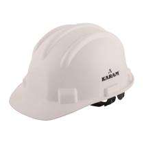 PVC White Fusion Safety Helmets_0