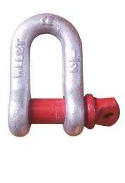 FERRETERRO 1/2 inch D Shackle 55 ton Dshacknut_0