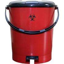 DKNV Step Bins Red 11 L Polypropylene_0