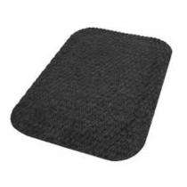 Floor Mats Wiper Mats Natural Rubber 914.4 x 914.4 x 10 mm Black_0