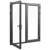 Impresa Al 6061 Double Door Aluminium Doors and Windows AHW01_0
