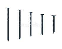 GANESH Mild Steel Round 2 inch Coil Nail 1 inch_0